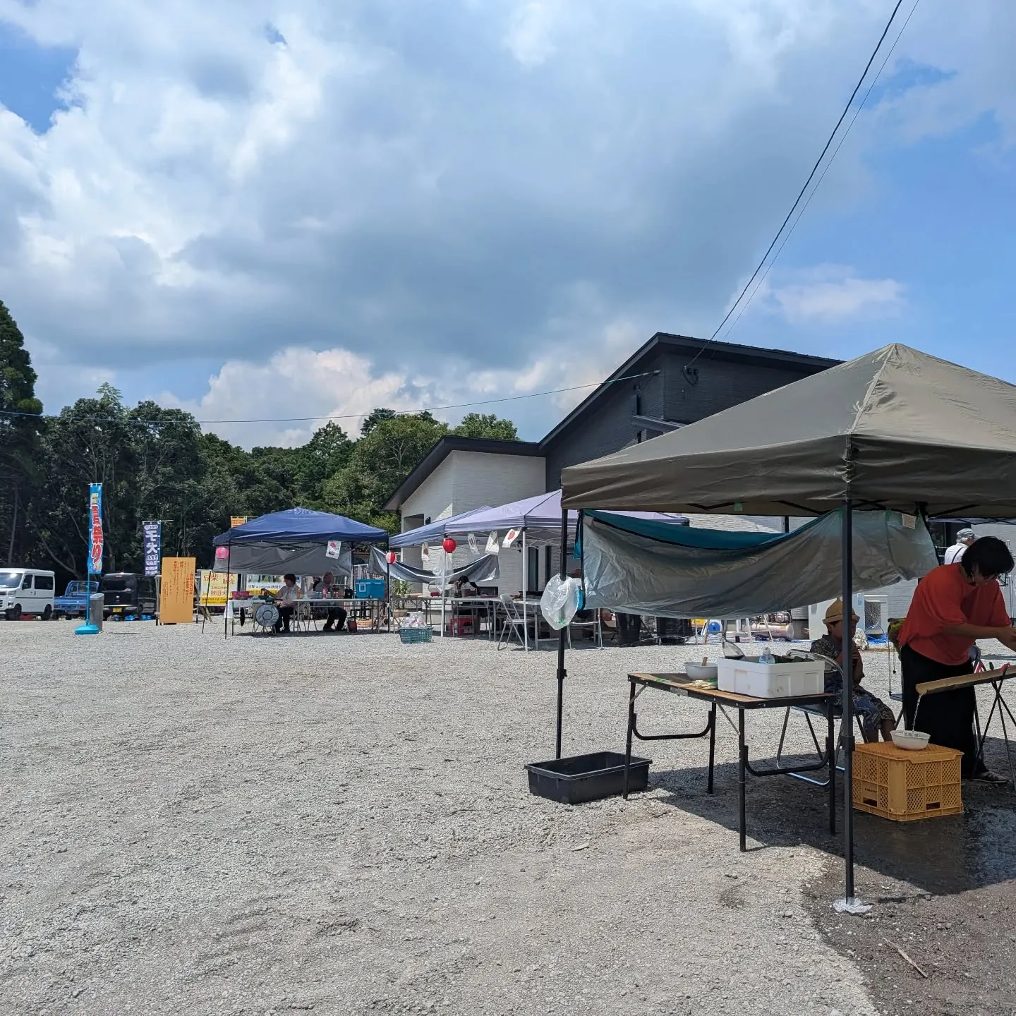 日登美犬舎の夏祭りに家族で行ってきました✨